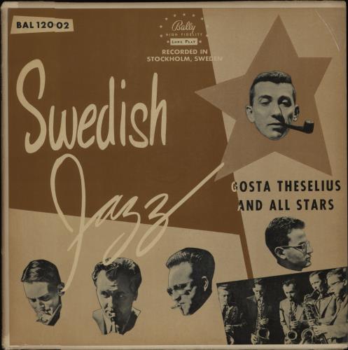 G�sta Theselius Swedish Jazz vinyl LP album (LP record) US I4VLPSW669067