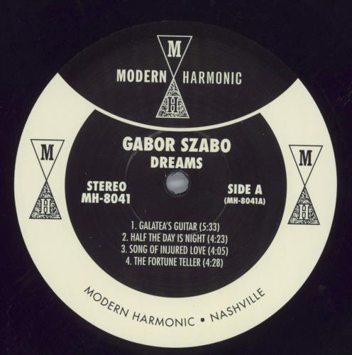 Gabor Szabo Dreams - 180gm vinyl LP album (LP record) US GFWLPDR819965