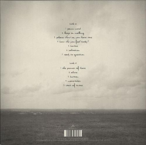 Gabrielle Aplin English Rain - Blue Vinyl + Bonus CD - Autographed vinyl LP album (LP record) UK GKFLPEN726535