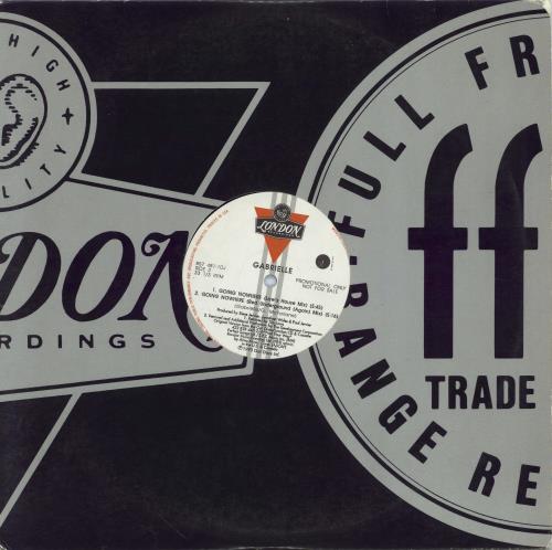 Gabrielle Going Nowhere 12" vinyl single (12 inch record / Maxi-single) US GBR12GO68208