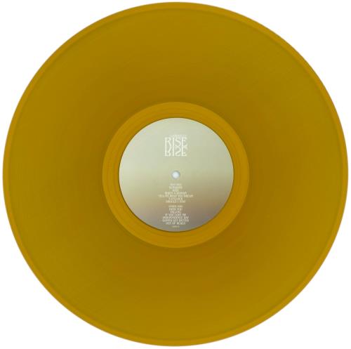 Gabrielle Rise - Yellow Vinyl vinyl LP album (LP record) UK GBRLPRI870111