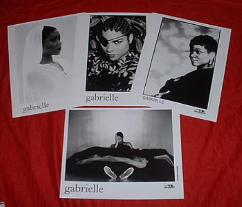 Gabrielle Set Of 4 Publicity Photographs photograph UK GBRPHSE312884