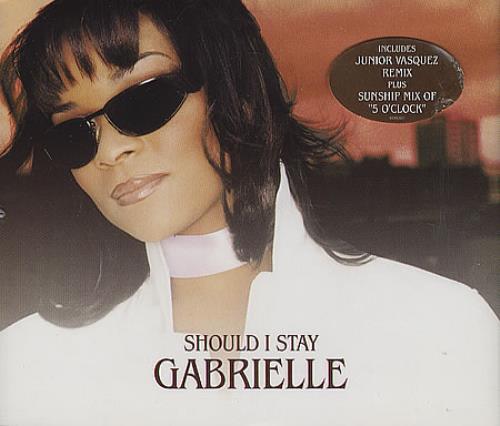 Gabrielle Should I Stay 2-CD single set (Double CD single) UK GBR2SSH168792