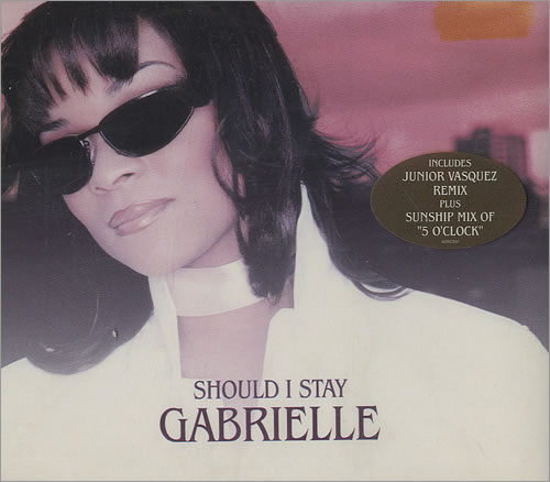 Gabrielle Should I Stay CD single (CD5 / 5") UK GBRC5SH268029
