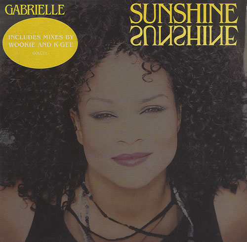 Gabrielle Sunshine CD single (CD5 / 5") European GBRC5SU192589
