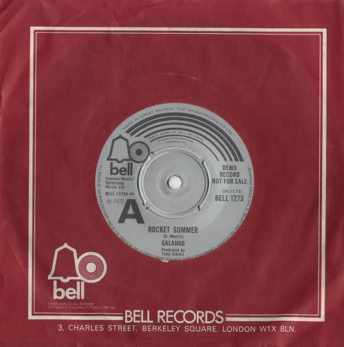 Galahad Rocket Summer 7" vinyl single (7 inch record / 45) UK GAH07RO478830