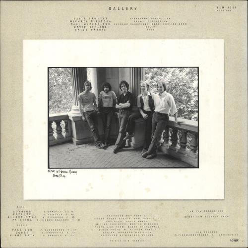 Gallery (Jazz) Gallery vinyl LP album (LP record) German 0Y8LPGA738067