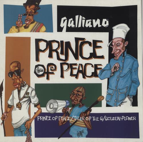 Galliano Prince Of Peace 12" vinyl single (12 inch record / Maxi-single) UK GLL12PR754219