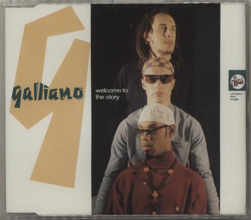 Galliano Welcome To The Story CD single (CD5 / 5") UK GLLC5WE680660