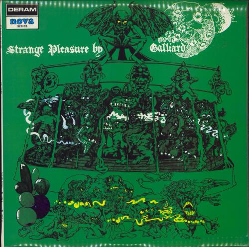 Galliard Strange Pleasure - 1st vinyl LP album (LP record) UK GL4LPST377328