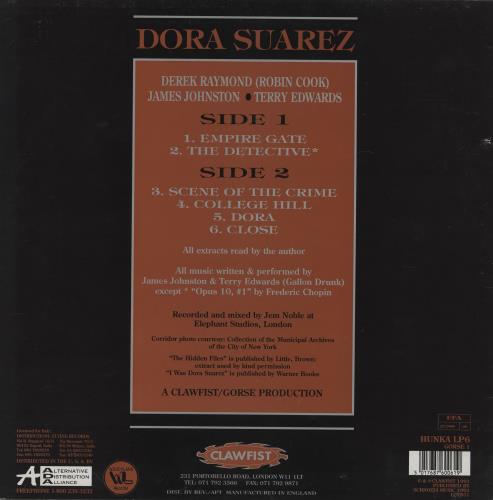 Gallon Drunk Dora Suarez vinyl LP album (LP record) UK GDRLPDO758404