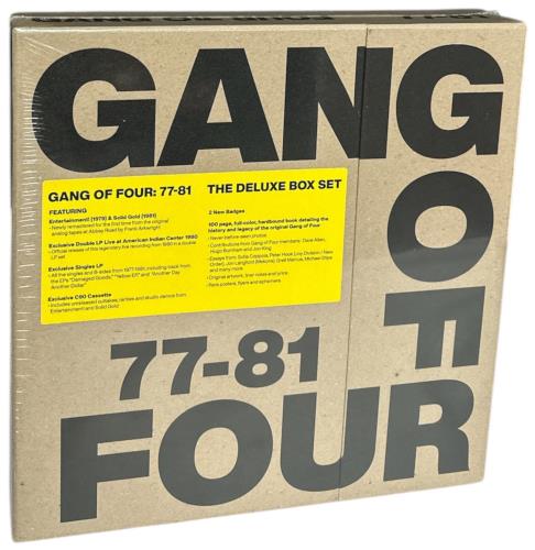 Gang Of Four 77-81 - Sealed + Mailer Vinyl Box Set US GGOVXSE878506