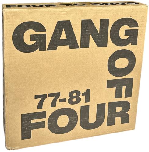 Gang Of Four 77-81 - Sealed + Mailer Vinyl Box Set US GGOVXSE878506