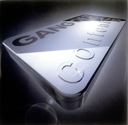 Gang Of Four Content CD-R acetate US GGOCRCO536079