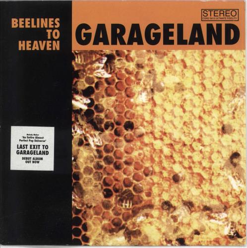 Garageland Beelines To Heaven 7" vinyl single (7 inch record / 45) UK GCU07BE716819