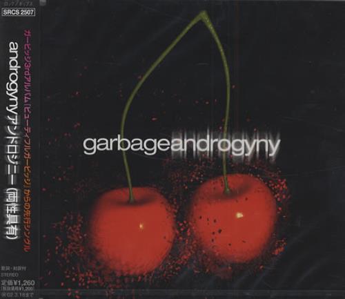 Garbage Androgyny CD single (CD5 / 5") Japanese GBGC5AN199439
