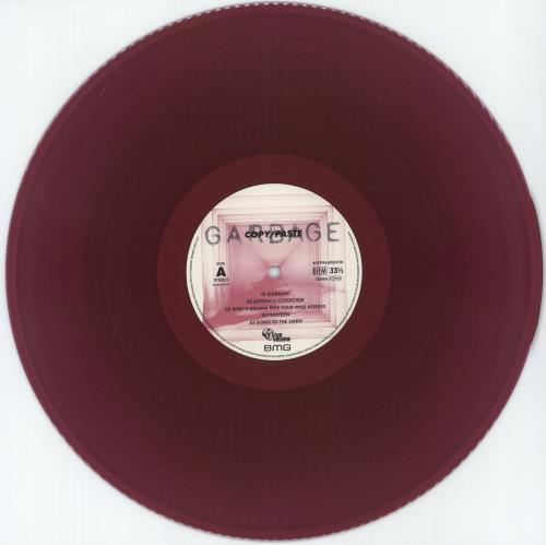 Garbage Copy/Paste - Magenta Coloured Vinyl vinyl LP album (LP record) UK GBGLPCO874798