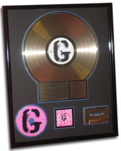 Garbage Garbage - Gold Award award disc US GBGAWGA338609