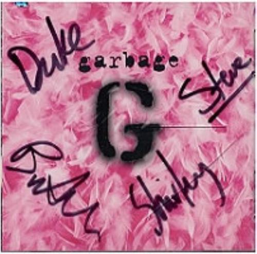Garbage Garbage - signed CD album (CDLP) US GBGCDGA175348
