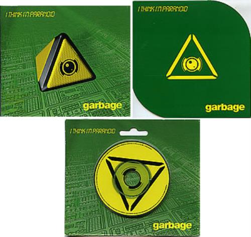 Garbage I Think I'm Paranoid 3-CD album set (Triple CD) UK GBG3CIT292907