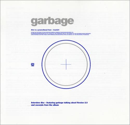 Garbage Interview Disc CD album (CDLP) UK GBGCDIN114139