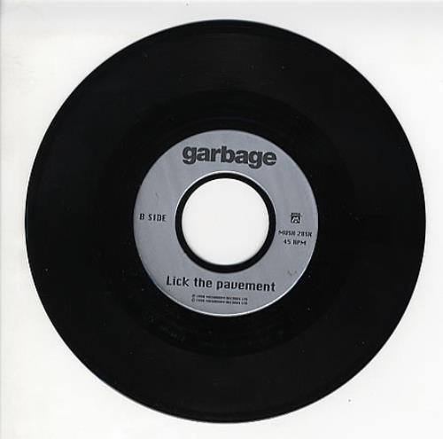 Garbage Push It 7" vinyl single (7 inch record / 45) UK GBG07PU210691