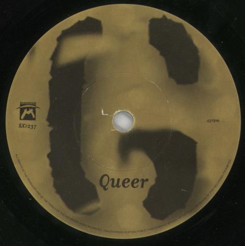 Garbage Queer + Plastic Case 7" vinyl single (7 inch record / 45) UK GBG07QU62664