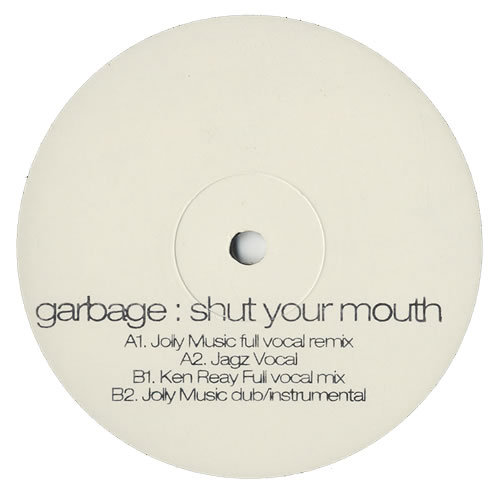 Garbage Shut Your Mouth 12" vinyl single (12 inch record / Maxi-single) UK GBG12SH223582
