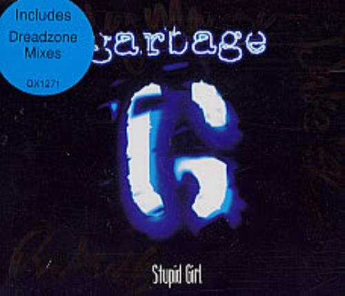 Garbage Stupid Girl - autographed CD single (CD5 / 5") UK GBGC5ST210719