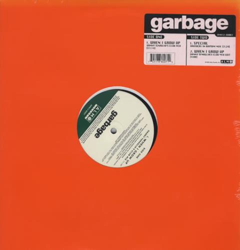 Garbage When I Grow Up - Sealed 12" vinyl single (12 inch record / Maxi-single) US GBG12WH361475