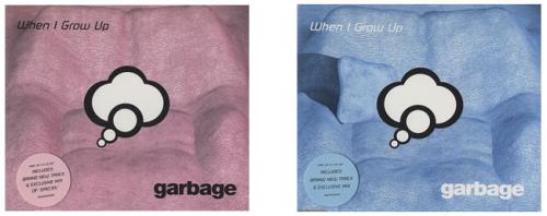 Garbage When I Grow Up 3-CD album set (Triple CD) UK GBG3CWH459800