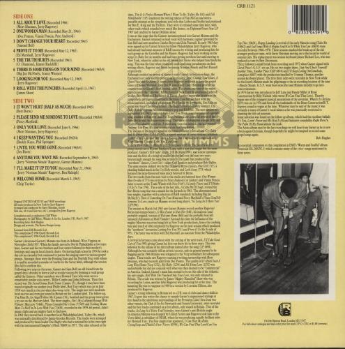 Garnet Mimms Roll With The Punches vinyl LP album (LP record) UK 6GMLPRO891050