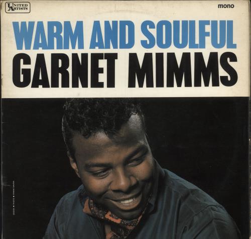 Garnet Mimms Warm And Soulful - Mono vinyl LP album (LP record) UK 6GMLPWA659955