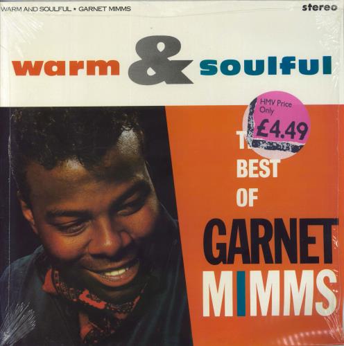 Garnet Mimms Warm And Soulful: The Best Of Garnet Mimms - shrink vinyl LP album (LP record) UK 6GMLPWA828892