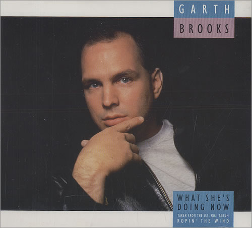 Garth Brooks What She's Doing Now CD single (CD5 / 5") UK GARC5WH33087