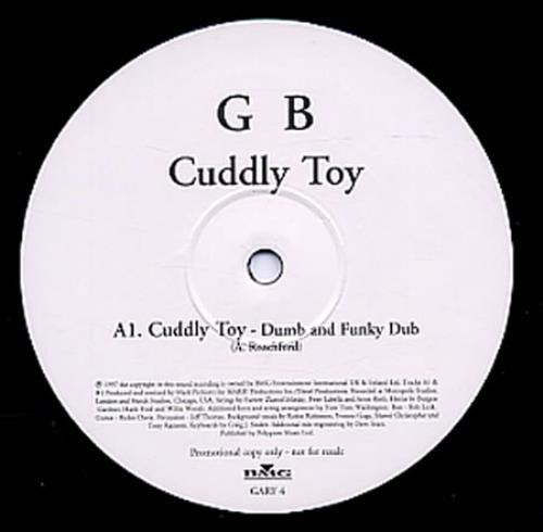 Gary Barlow Cuddly Toy 12" vinyl single (12 inch record / Maxi-single) UK GBL12CU336340