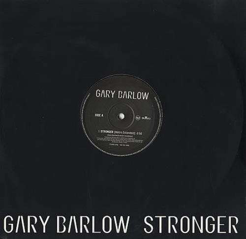 Gary Barlow Stronger 12" vinyl single (12 inch record / Maxi-single) UK GBL12ST139154