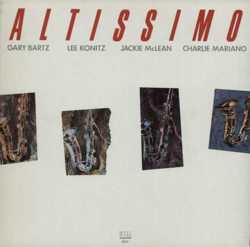 Gary Bartz Altissimo vinyl LP album (LP record) German GYZLPAL585968