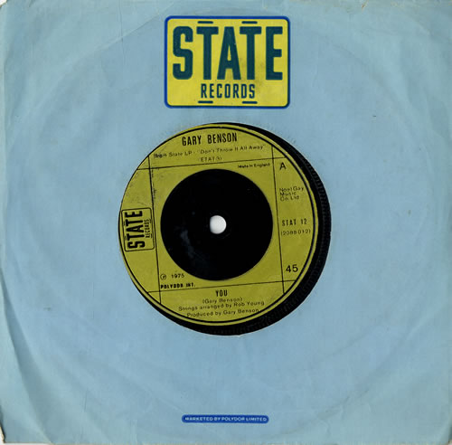Gary Benson You 7" vinyl single (7 inch record / 45) UK 8GB07YO563262
