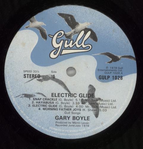 Gary Boyle Electric Glide - Black Vinyl vinyl LP album (LP record) UK GY5LPEL868934