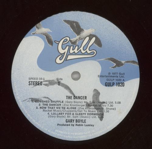 Gary Boyle The Dancer vinyl LP album (LP record) UK GY5LPTH582455