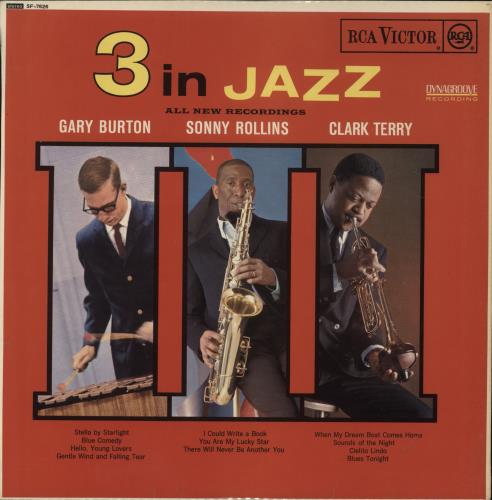 Gary Burton 3 In Jazz vinyl LP album (LP record) UK GB5LPIN881797
