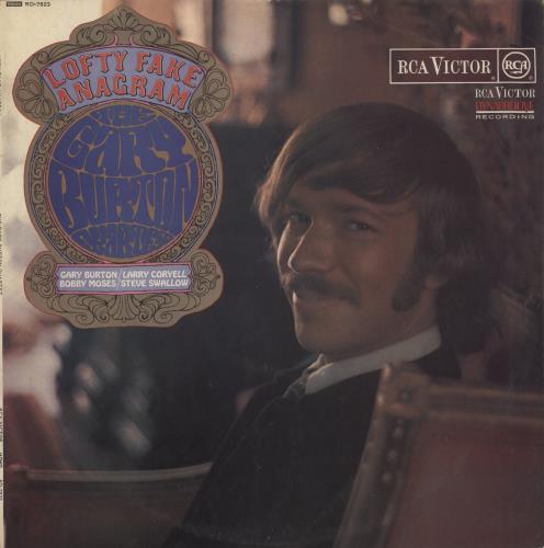 Gary Burton Lofty Fake Anagram vinyl LP album (LP record) UK GB5LPLO877681