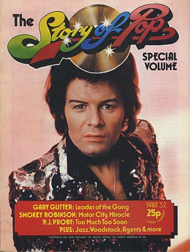 Gary Glitter The Story Of Pop magazine UK GLIMATH399958