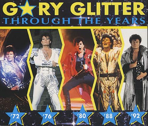 Gary Glitter Through The Years CD single (CD5 / 5") UK GLIC5TH99402