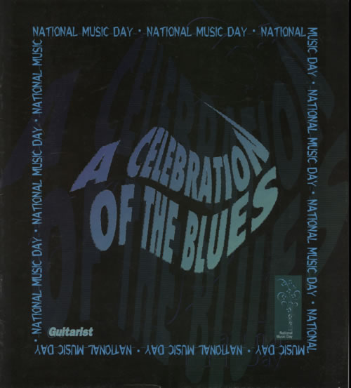 Gary Moore A Celebration Of The Blues tour programme UK MOOTRAC184847