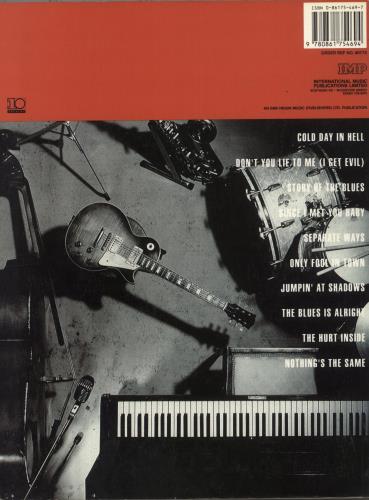 Gary Moore After Hours Songbook book UK MOOBKAF877136