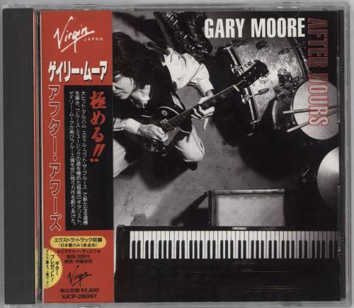 Gary Moore After Hours CD album (CDLP) Japanese MOOCDAF234095