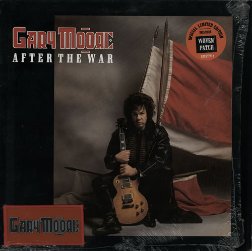 Gary Moore After The War + Patch 12" vinyl single (12 inch record / Maxi-single) UK MOO12AF44763