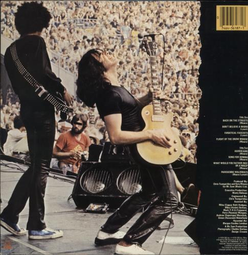 Gary Moore Back On The Streets vinyl LP album (LP record) UK MOOLPBA865350